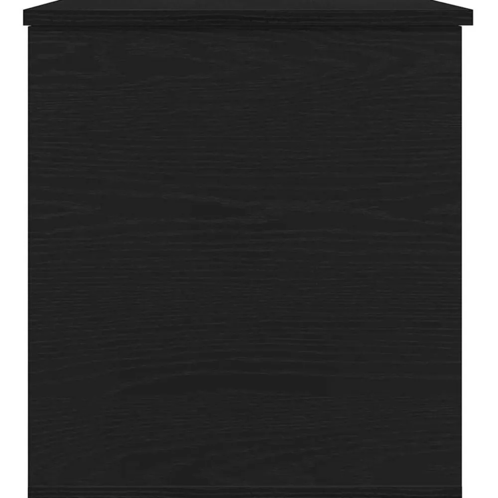 vidaXL Caja de Almacenamiento 60 x 42 x 46 cm Roble negro Discount