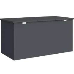 vidaXL Caja de Almacenamiento Exterior 100 x 50,5 x 50 cm Antracita Clearance