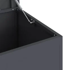 vidaXL Caja de Almacenamiento Exterior 100 x 50,5 x 50 cm Antracita Clearance