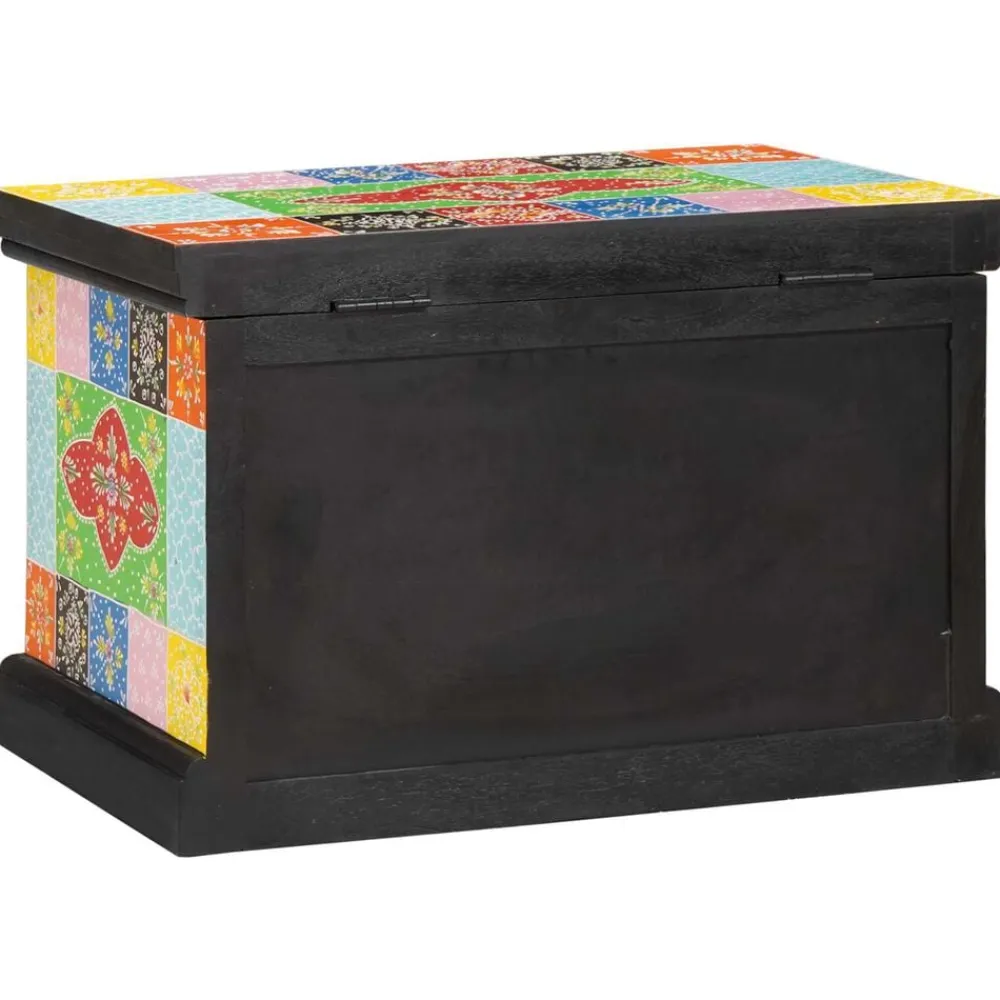 vidaXL Armarios Y Almacenamiento-Caja de Almacenamiento Multicolor 60 x 40 x 40 cm