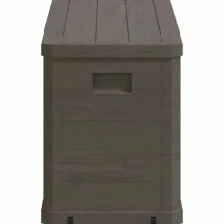 vidaXL Muebles De Jardín-Caja de almacenamiento de jardín 280 L marrón