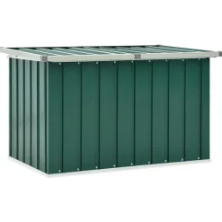 vidaXL Caja de almacenamiento para jardín 109x67x65 cm Verde Sale