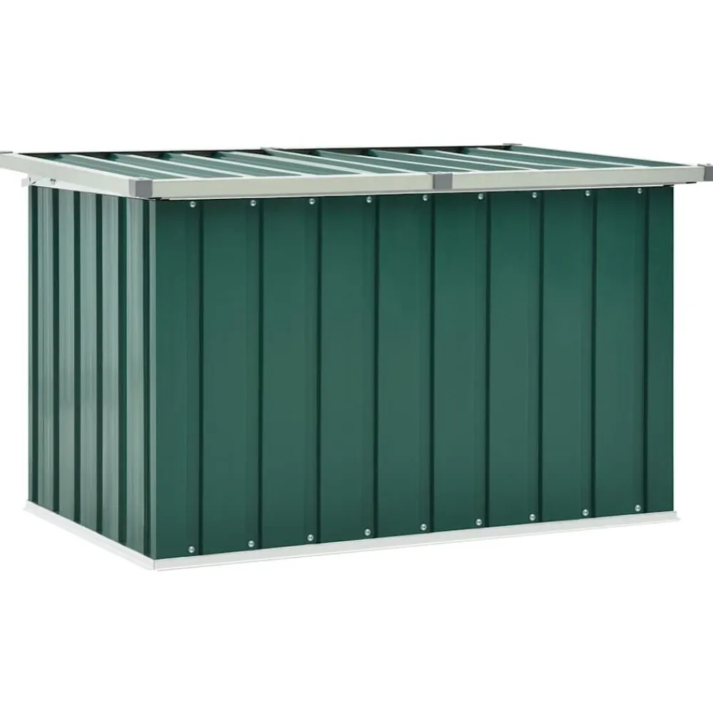 vidaXL Caja de almacenamiento para jardín 109x67x65 cm Verde Sale
