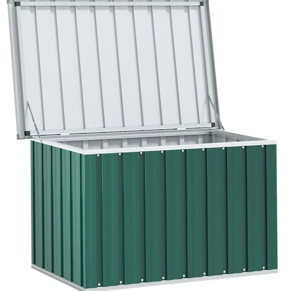 vidaXL Caja de almacenamiento para jardín 109x67x65 cm Verde Sale