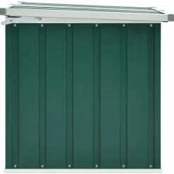vidaXL Caja de almacenamiento para jardín 109x67x65 cm Verde Sale