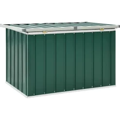 vidaXL Caja de almacenamiento para jardín 109x67x65 cm Verde Sale