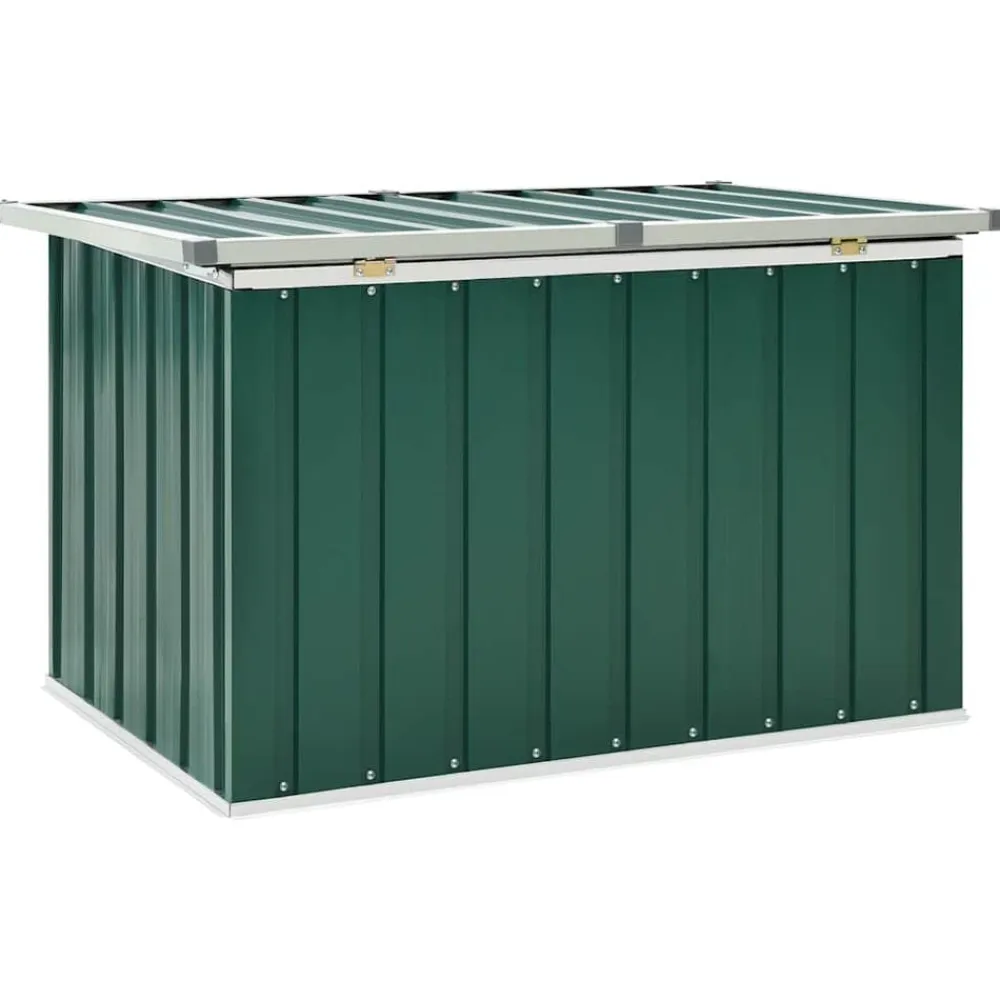 vidaXL Caja de almacenamiento para jardín 109x67x65 cm Verde Sale