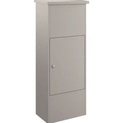 vidaXL Caja de entrega de paquetes Oxidado 44,5 x 29 x 110,5 cm Acero oxidado Sale