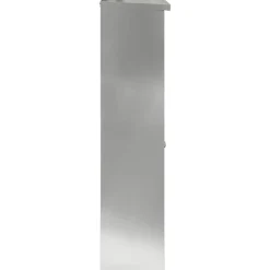vidaXL Caja de entrega de paquetes Negro 44,5 x 29 x 110,5 cm Acero galvanizado New