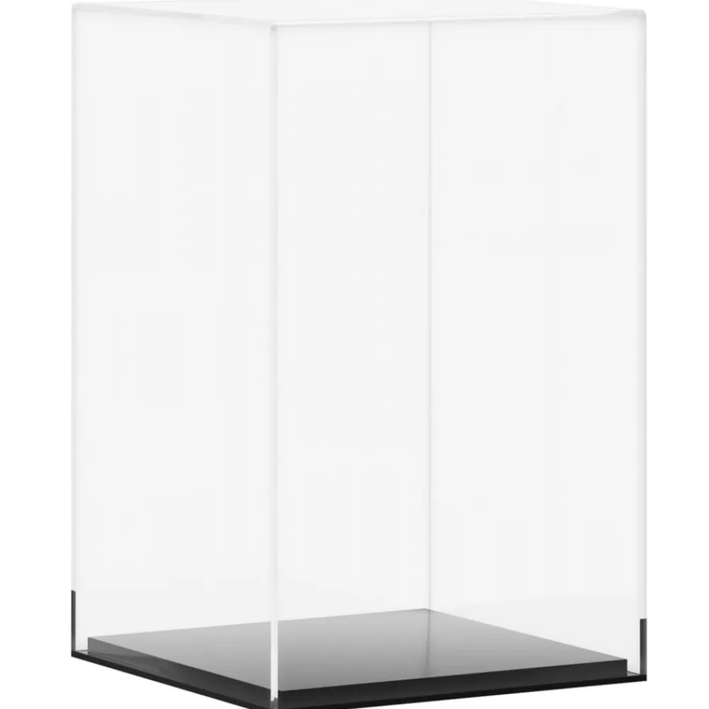 vidaXL Caja de exposición acrílico transparente 14x14x22 cm Clearance