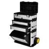 vidaXL Caja de herramientas de 3 partes Sale