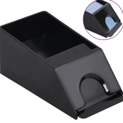 vidaXL Caja soporte de cartas para 2 barajas