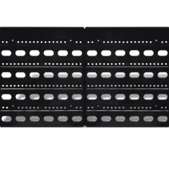 vidaXL Cajas de almacenaje de garaje de pared 30 pzas azul y rojo Hot