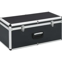 vidaXL Accesorios De Bricolaje-Cajas de almacenamiento 2 unidades aluminio