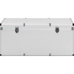 vidaXL Accesorios De Bricolaje-Cajas de almacenamiento 3 unidades aluminio