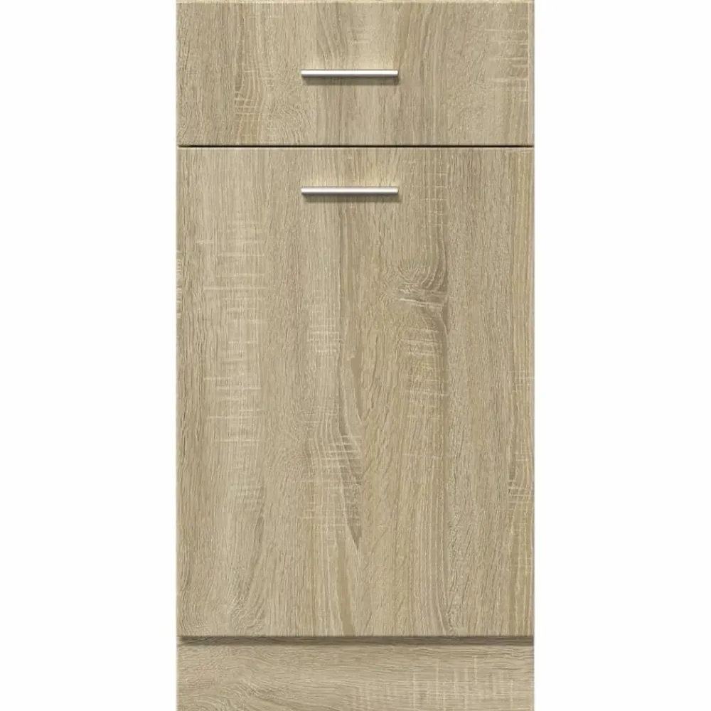 vidaXL Cajón bajo "Lyon" 40x46x81,5 cm Madera de ingeniería Roble Sonoma Online