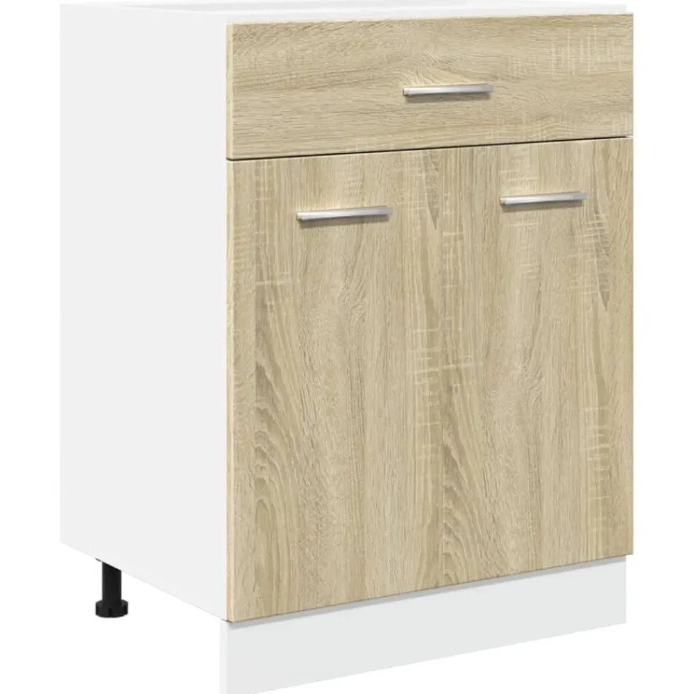 vidaXL Cajón bajo "Lyon" 60x46x81,5 cm Madera de ingeniería Roble Sonoma Online