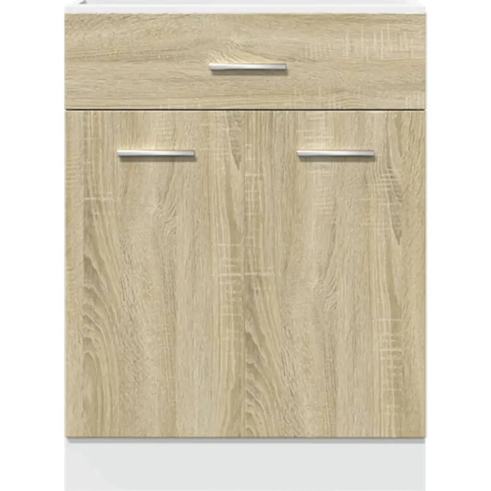 vidaXL Cajón bajo "Lyon" 60x46x81,5 cm Madera de ingeniería Roble Sonoma Online