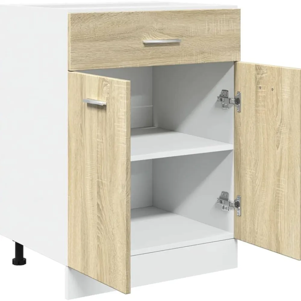 vidaXL Cajón bajo "Lyon" 60x46x81,5 cm Madera de ingeniería Roble Sonoma Online