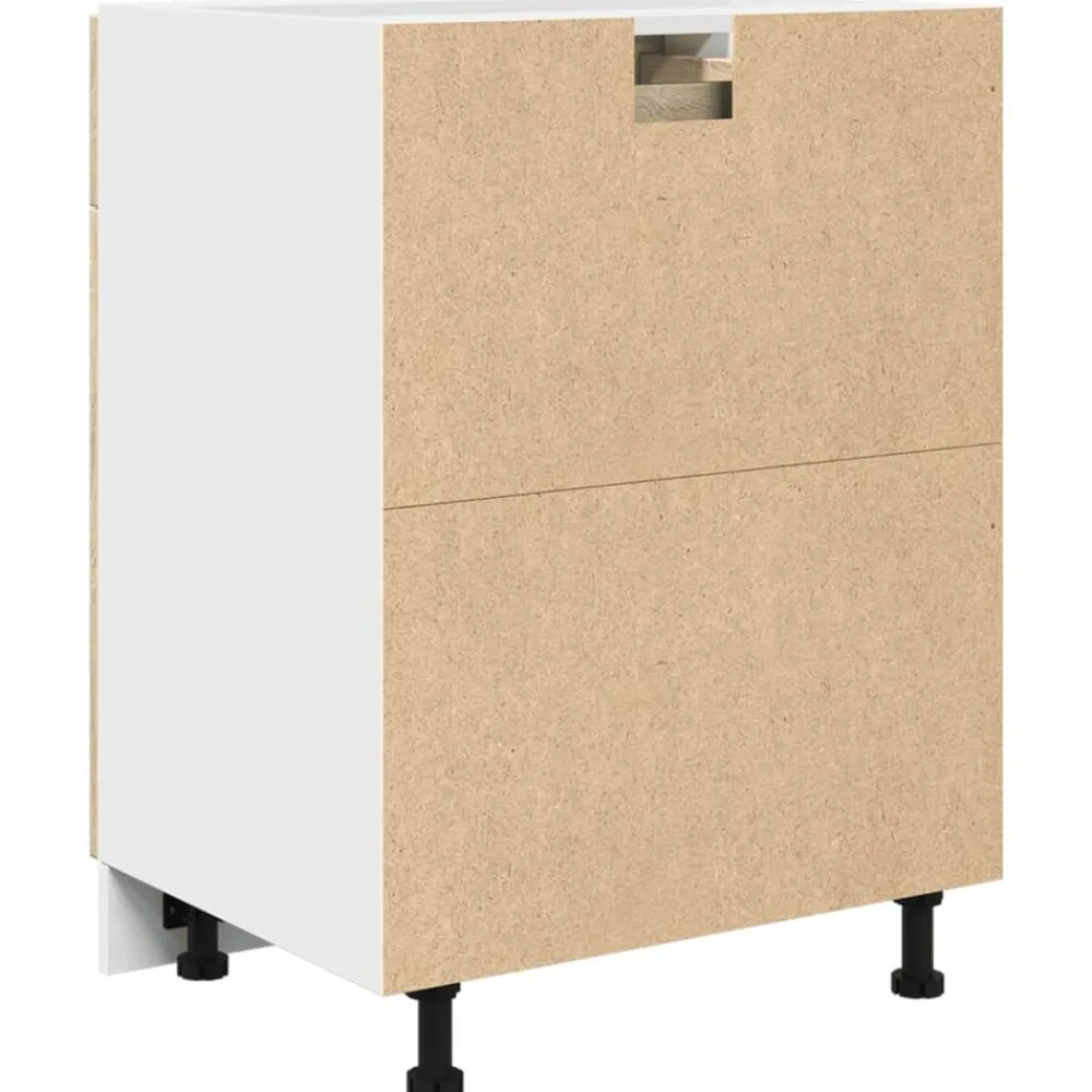 vidaXL Cajón bajo "Lyon" 60x46x81,5 cm Madera de ingeniería Roble Sonoma Online