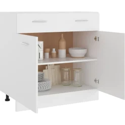 vidaXL Armarios Y Almacenamiento-Cajón inferior 