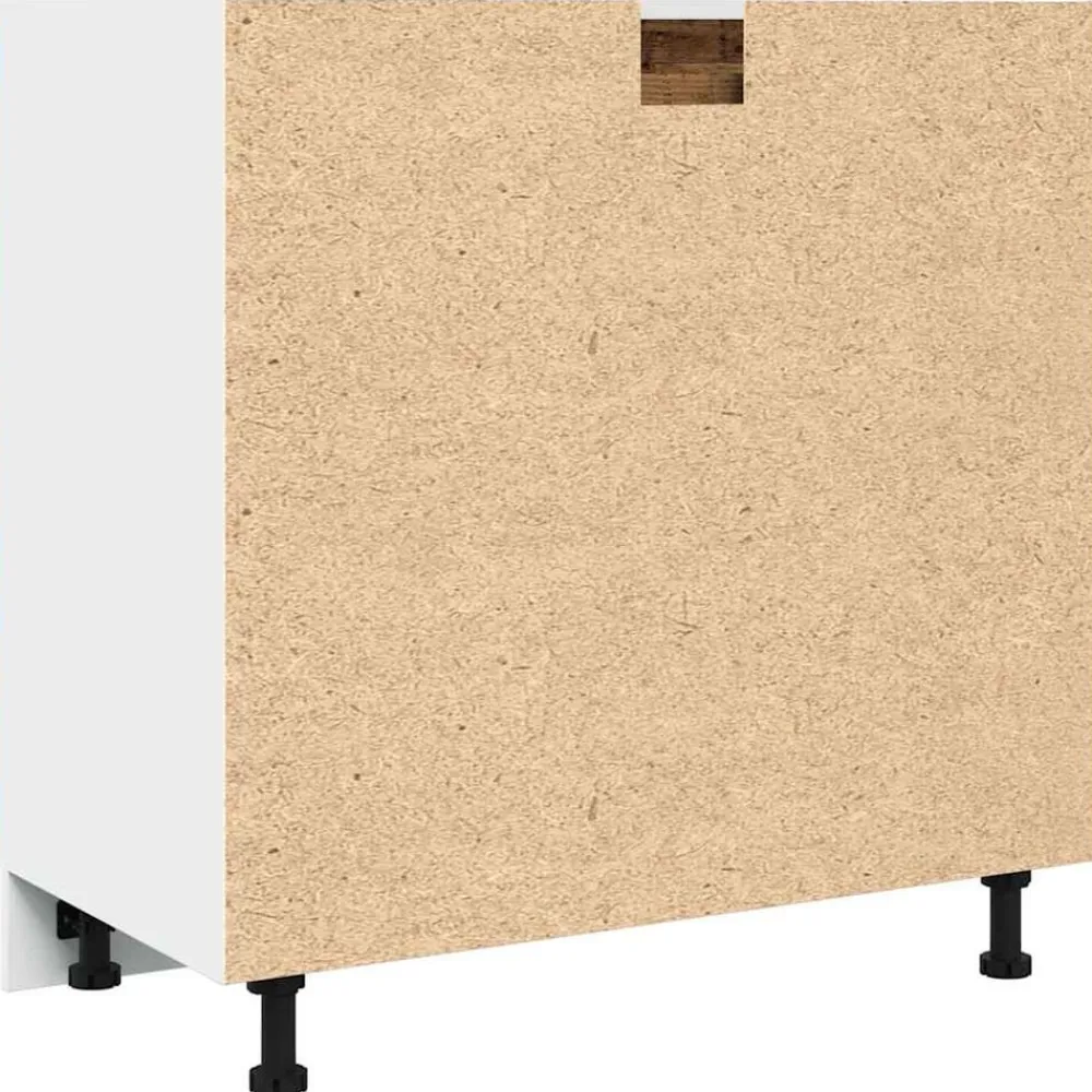 vidaXL Armarios Y Almacenamiento-Cajón inferior "Lyon" de madera vieja, 80 x 46 x 81,5 cm, madera de ingeniería