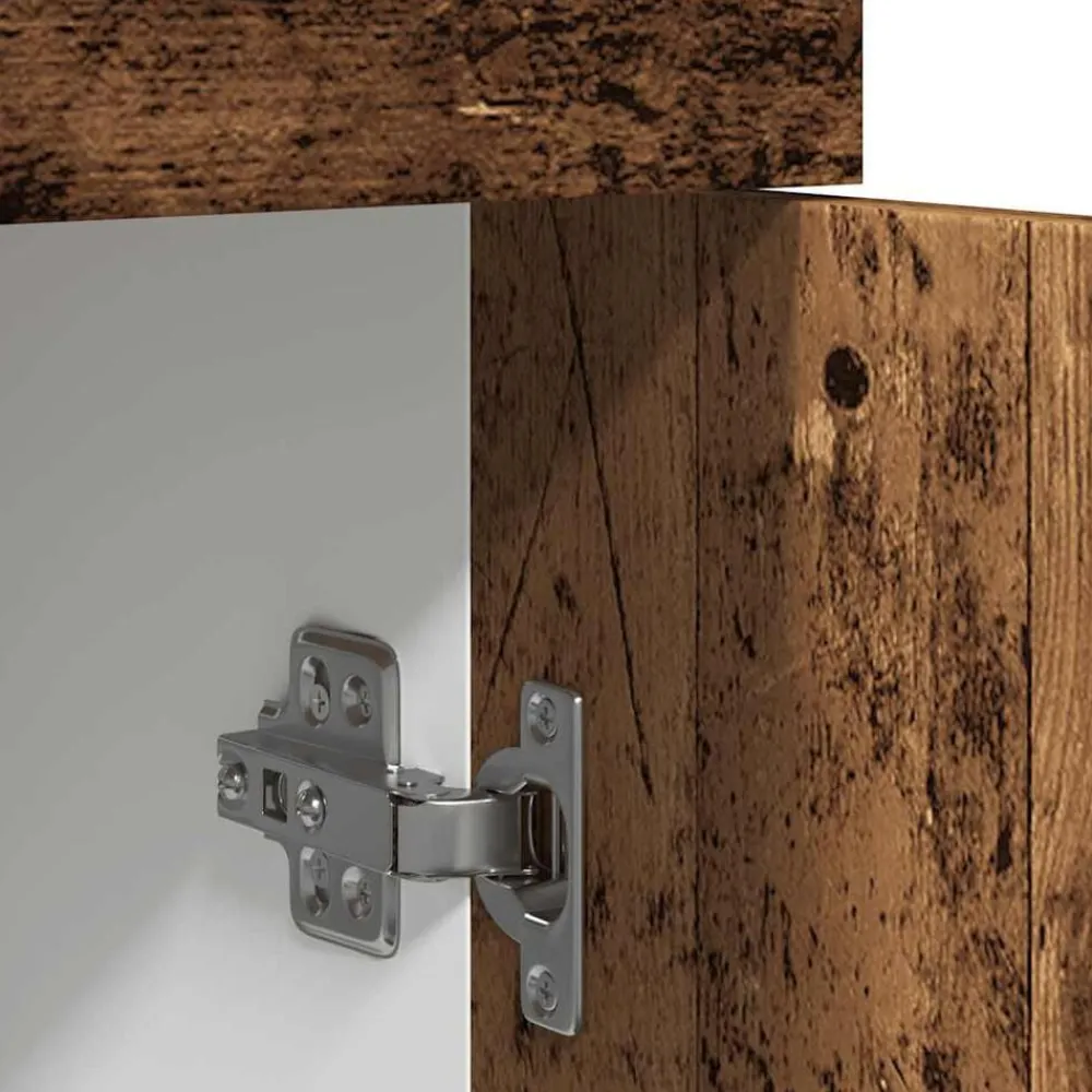 vidaXL Armarios Y Almacenamiento-Cajón inferior "Lyon" de madera vieja, 80 x 46 x 81,5 cm, madera de ingeniería