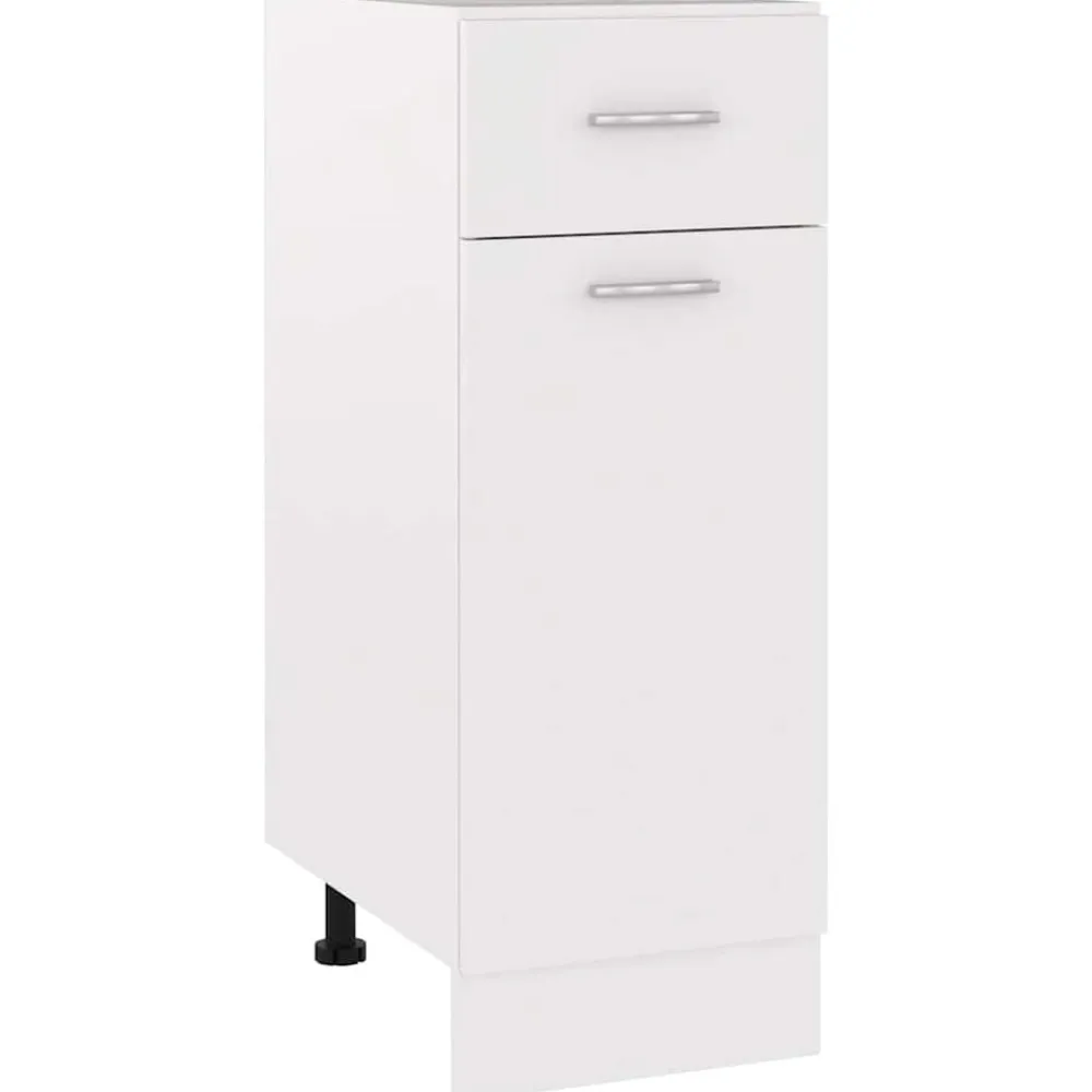 vidaXL Cajón inferior "Lyon" , 30 x 46 x 81,5 cm, madera de ingeniería Blanco Sale