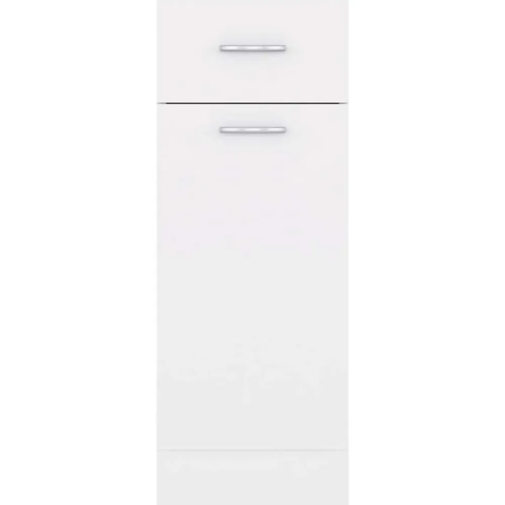 vidaXL Cajón inferior "Lyon" , 30 x 46 x 81,5 cm, madera de ingeniería Blanco Sale