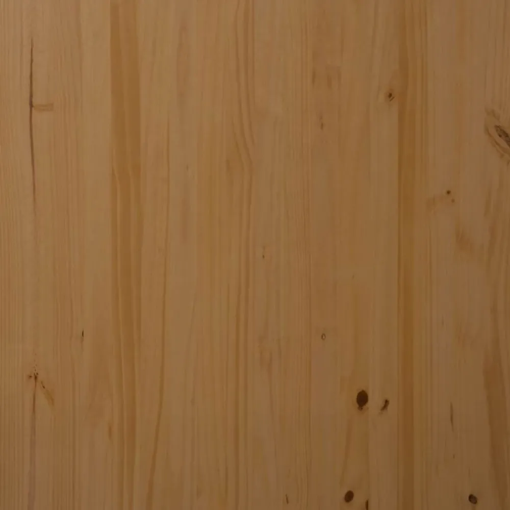 vidaXL Armarios Y Almacenamiento-Cajonera con ruedas MOSS madera maciza pino marrón miel