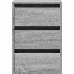 vidaXL Cajonera de esquina madera ingeniería 40x41x58 cm Gris sonoma Sale