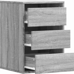 vidaXL Cajonera de esquina madera ingeniería 40x41x58 cm Gris sonoma Sale
