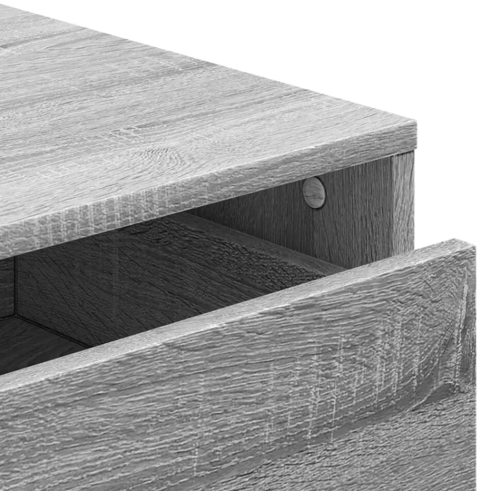 vidaXL Cajonera de esquina madera ingeniería 40x41x58 cm Gris sonoma Sale