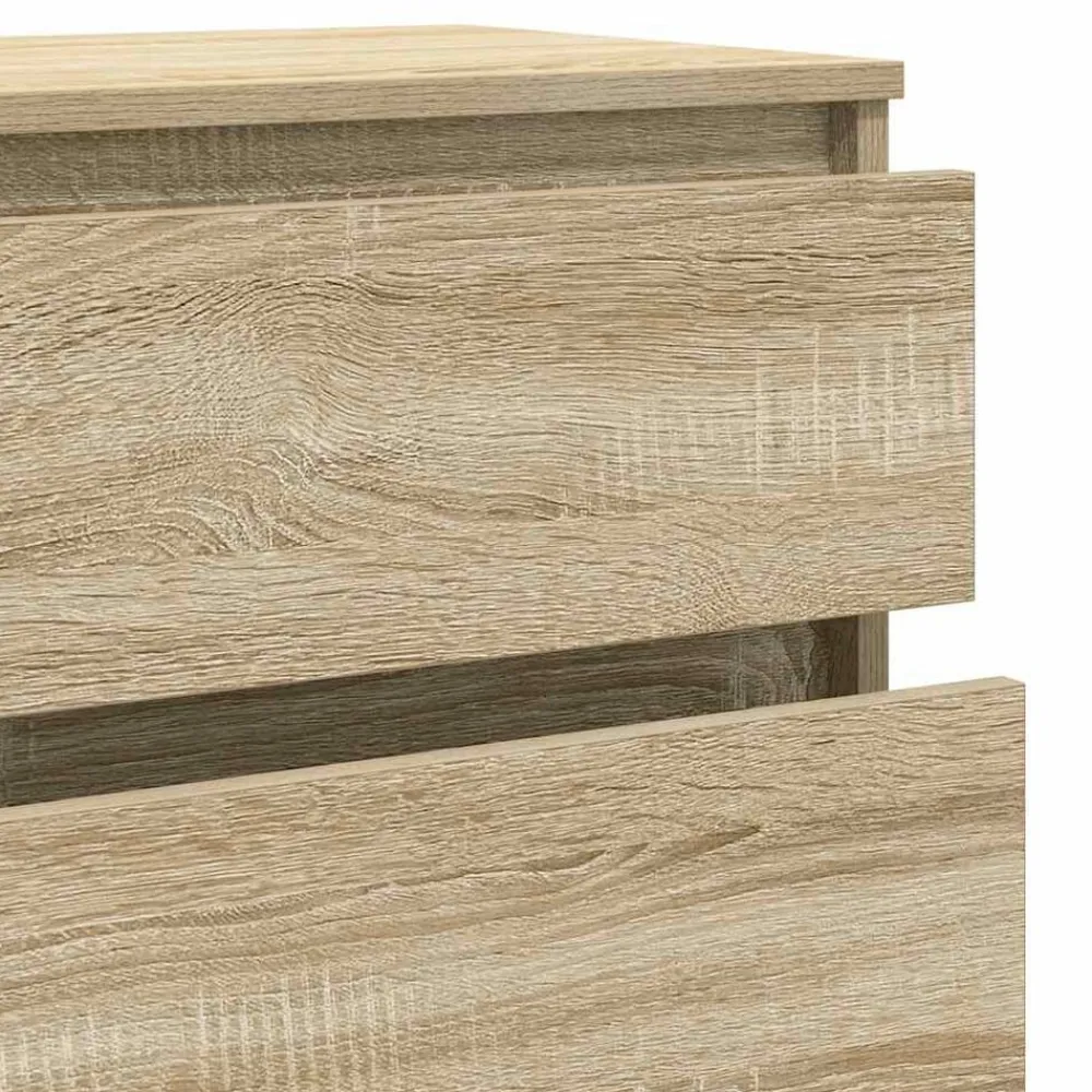 vidaXL Cajonera de madera contrachapada 60x36x103 cm Roble Sonoma Sale