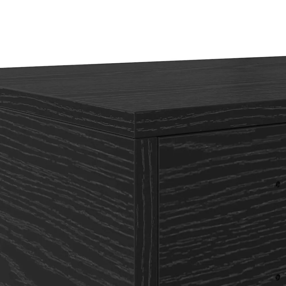 vidaXL Mesas-Cajones de cama con cajón 100 x 36,5 x 16,5 cm