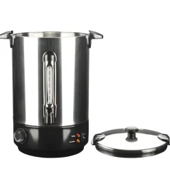 vidaXL Cocina Y Comedor-Calentador de vino de acero inoxidable 15 L 2500 W