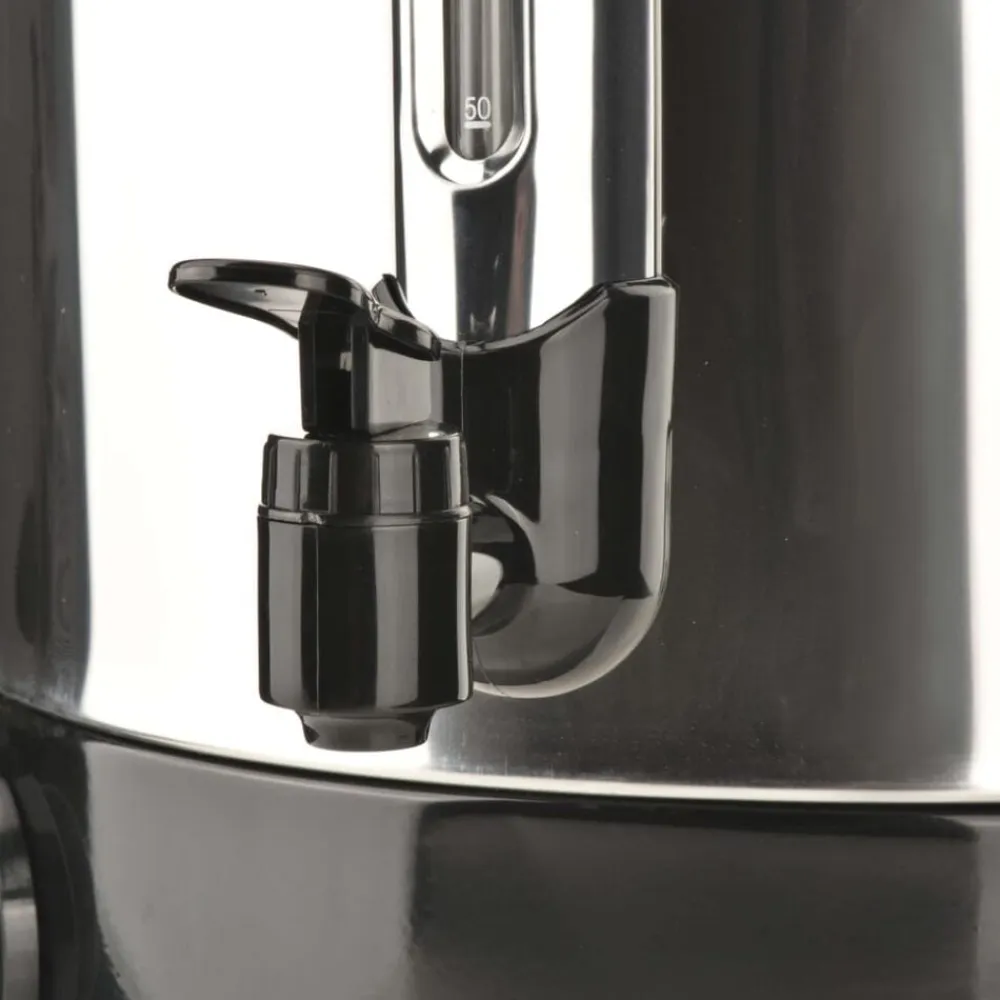 vidaXL Cocina Y Comedor-Calentador de vino de acero inoxidable 15 L 2500 W