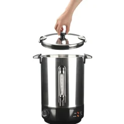 vidaXL Cocina Y Comedor-Calentador de vino de acero inoxidable 15 L 2500 W
