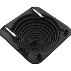 vidaXL Calentador solar de piscina 75x75x36 cm HDPE aluminio Discount