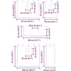 vidaXL Camas Y Accesorios-Cama alta para niños con cortinas madera pino rosa 80x200 cm