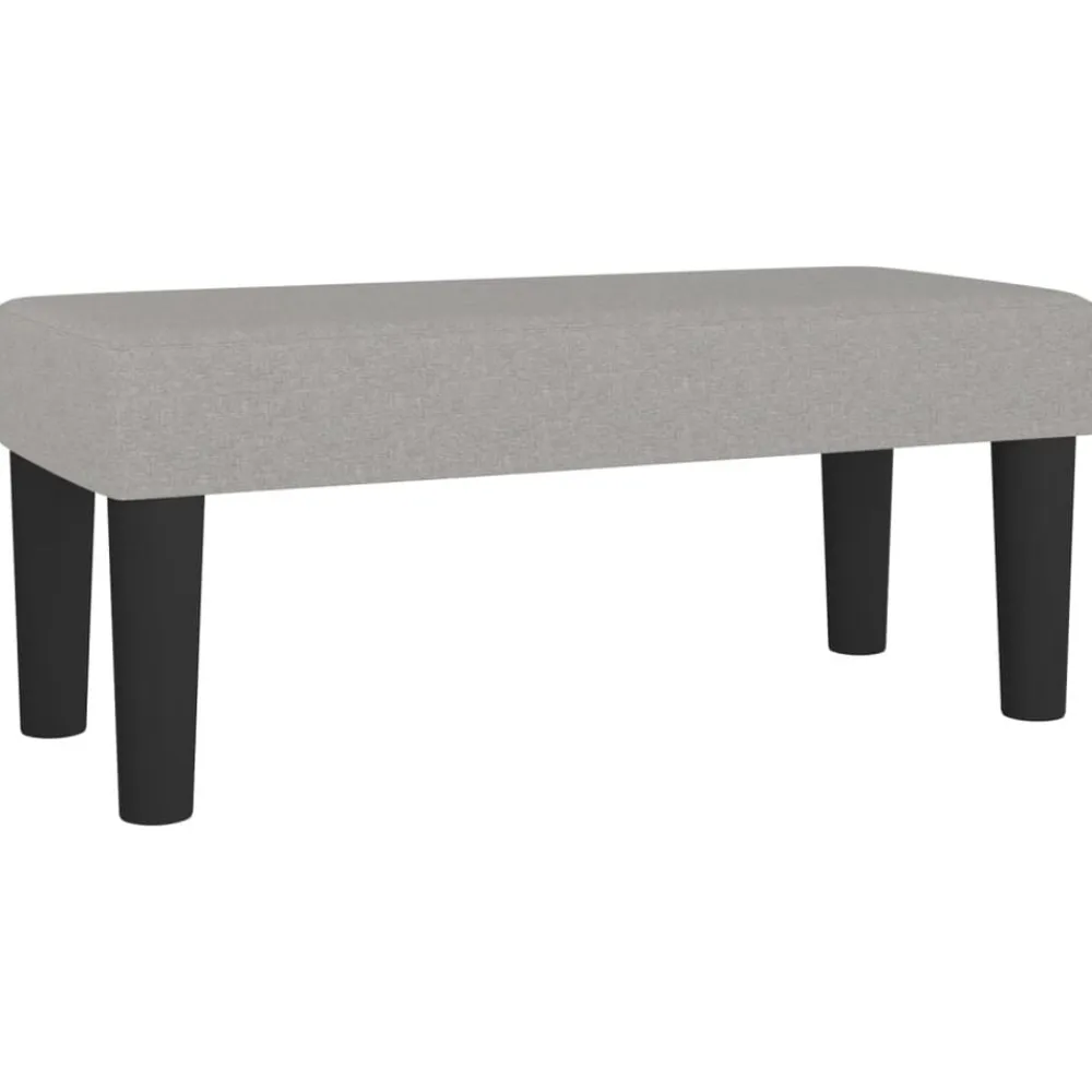vidaXL Camas Y Accesorios-Cama box spring con colchón tela 80x200 cm