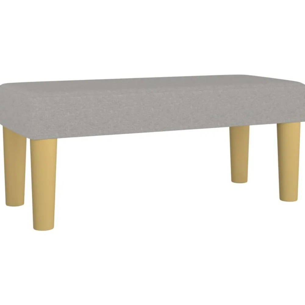 vidaXL Camas Y Accesorios-Cama box spring con colchón tela 80x200 cm