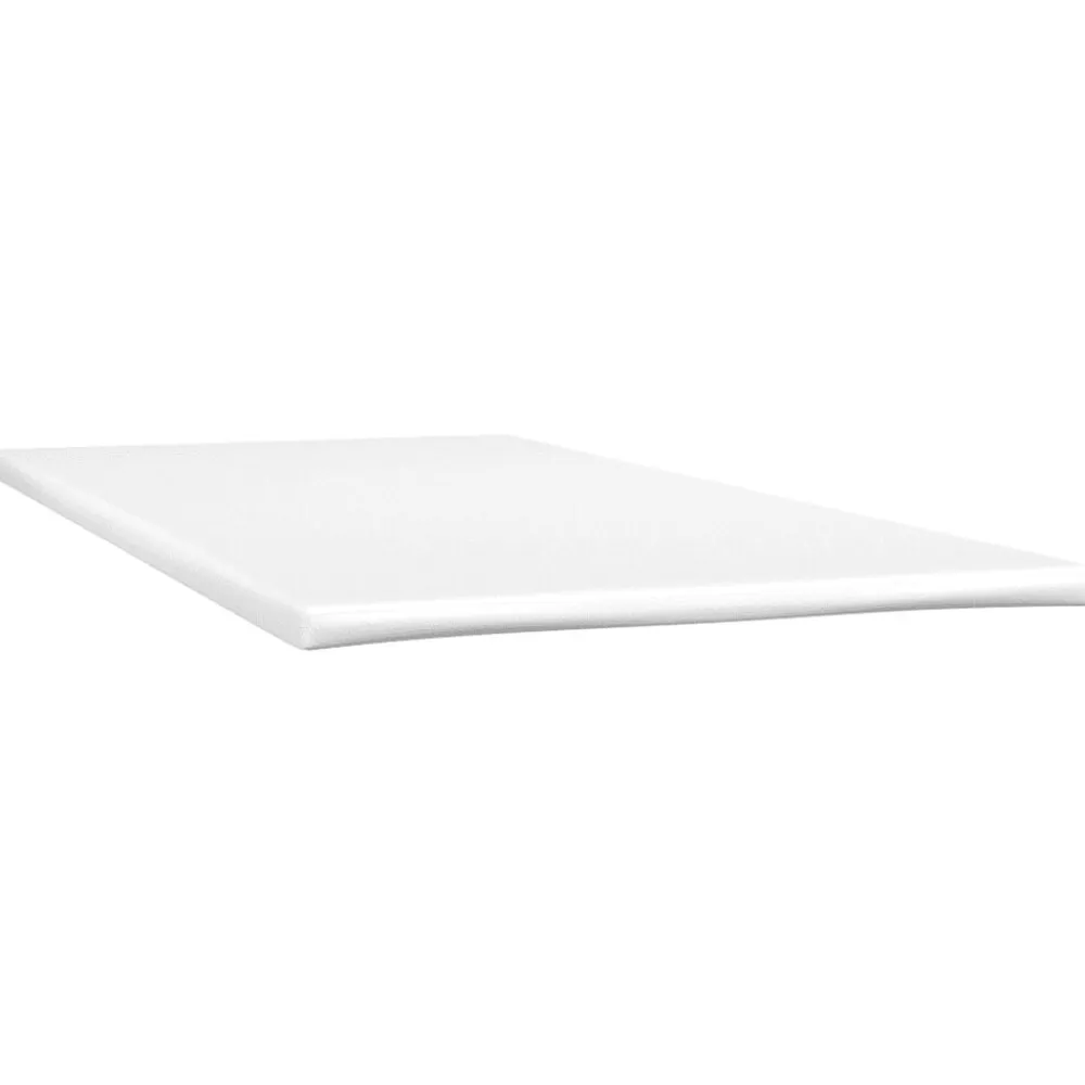 vidaXL Cama box spring colchón y LED terciopelo 80x200 cm Azul oscuro Discount