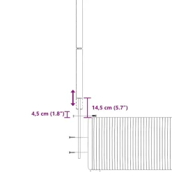 vidaXL Cama box spring con colchón terciopelo 80x200 cm Gris claro Best