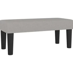 vidaXL Cama box spring con colchón tela 80x200 cm Gris claro Online