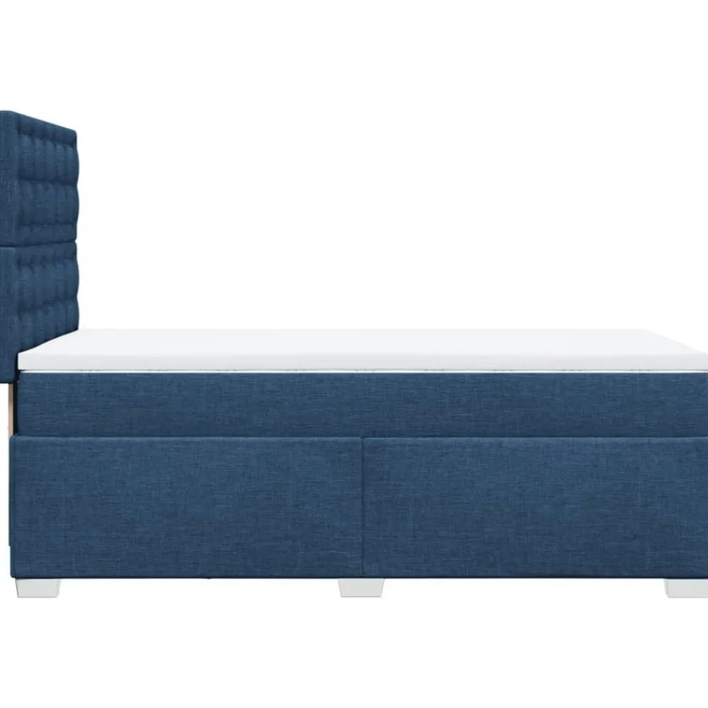 vidaXL Camas Y Accesorios-Cama box spring con colchón tela 80x200 cm