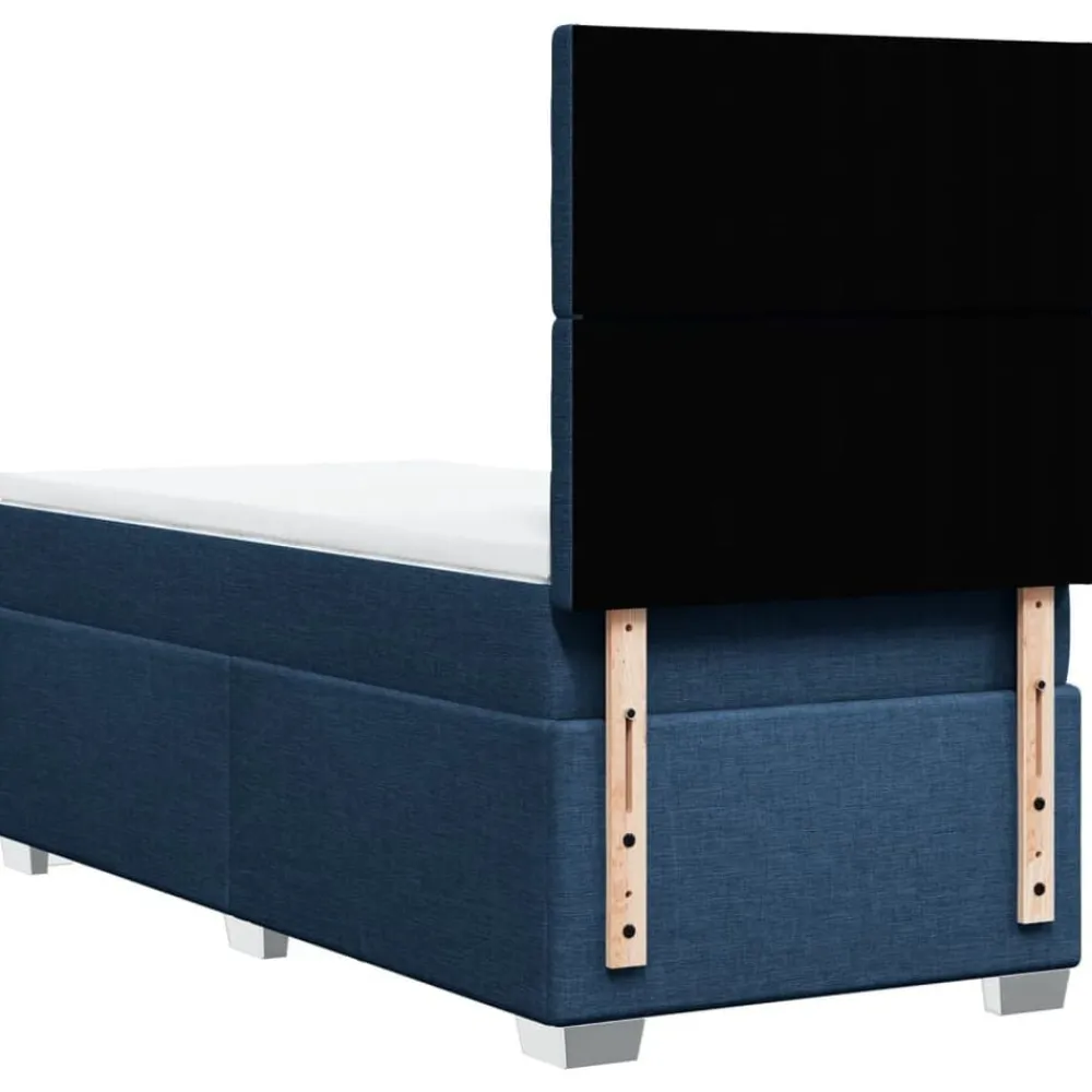 vidaXL Camas Y Accesorios-Cama box spring con colchón tela 80x200 cm