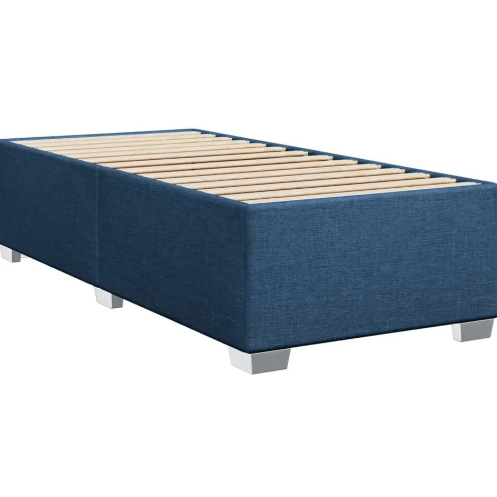 vidaXL Camas Y Accesorios-Cama box spring con colchón tela 80x200 cm