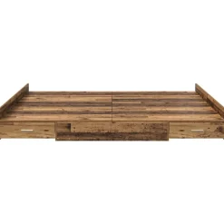 vidaXL Camas Y Accesorios-Cama con almacenamiento con cabecera 180 x 200 cm