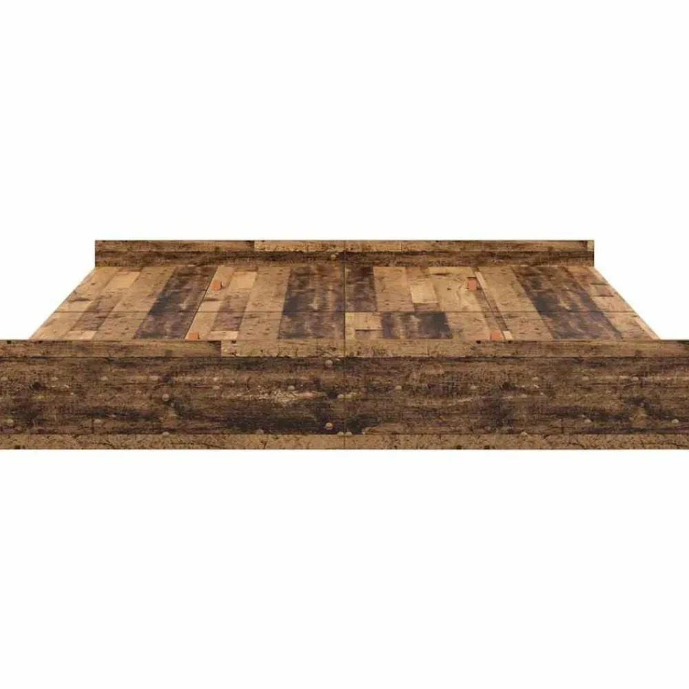 vidaXL Camas Y Accesorios-Cama con almacenamiento con cabecera 180 x 200 cm